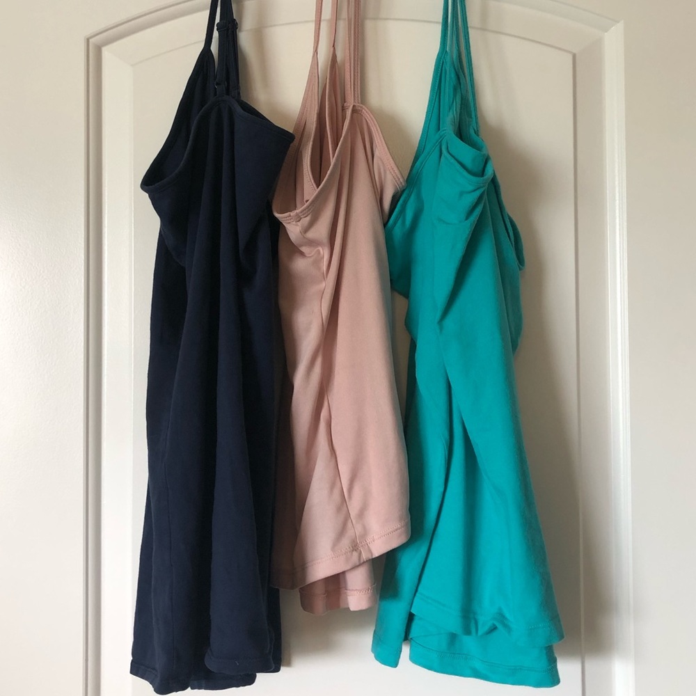Basic layering camis. Sold as a set